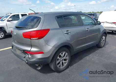 2016 Kia Sportage Lx from USA, damaged, VIN KNDPB3AC5G7837623